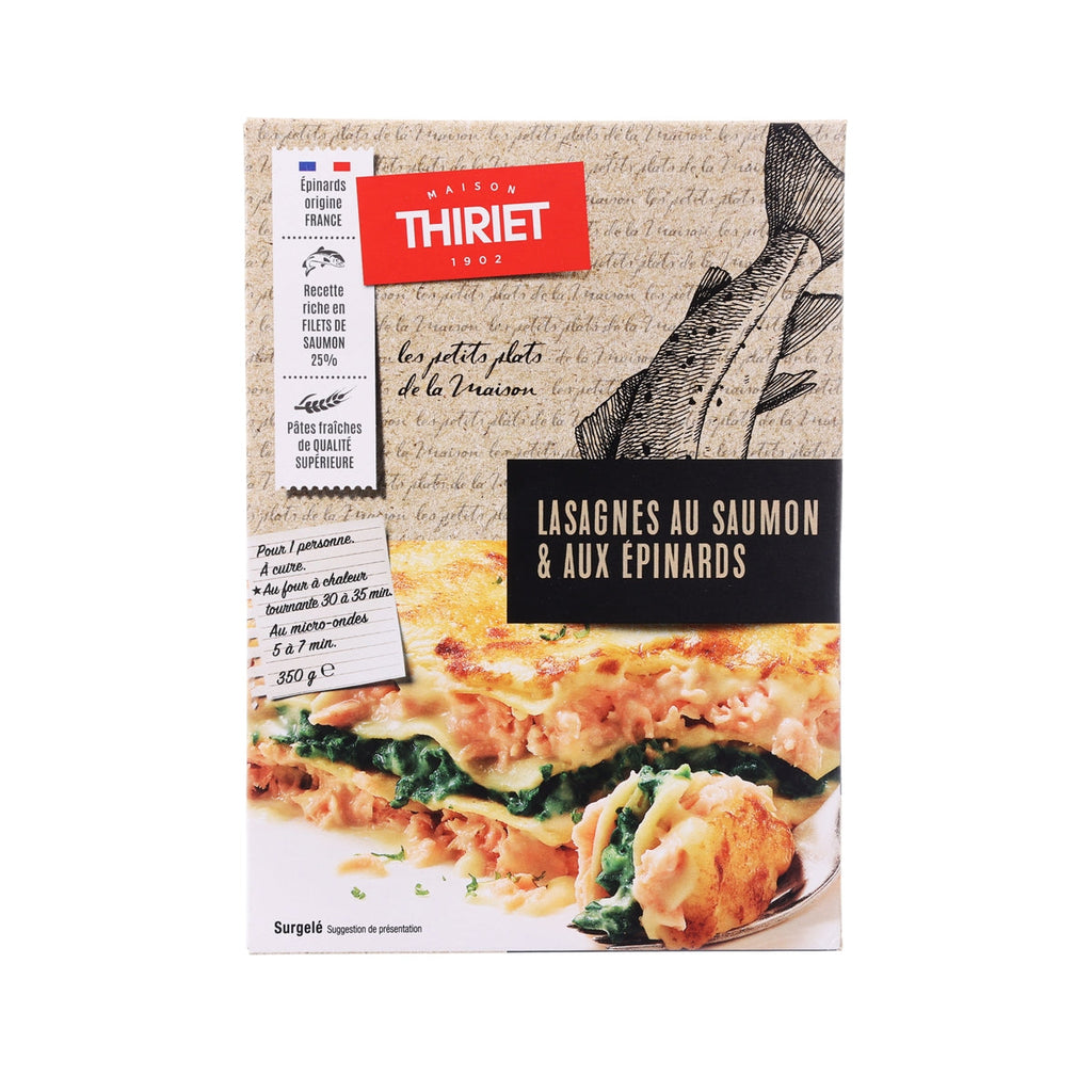 THIRIET 三文魚菠菜千層麵 (350g)
