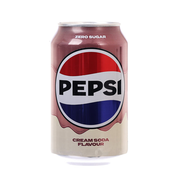 百事可樂 零糖忌廉梳打味可樂 - 英國 [罐裝] (330mL)
