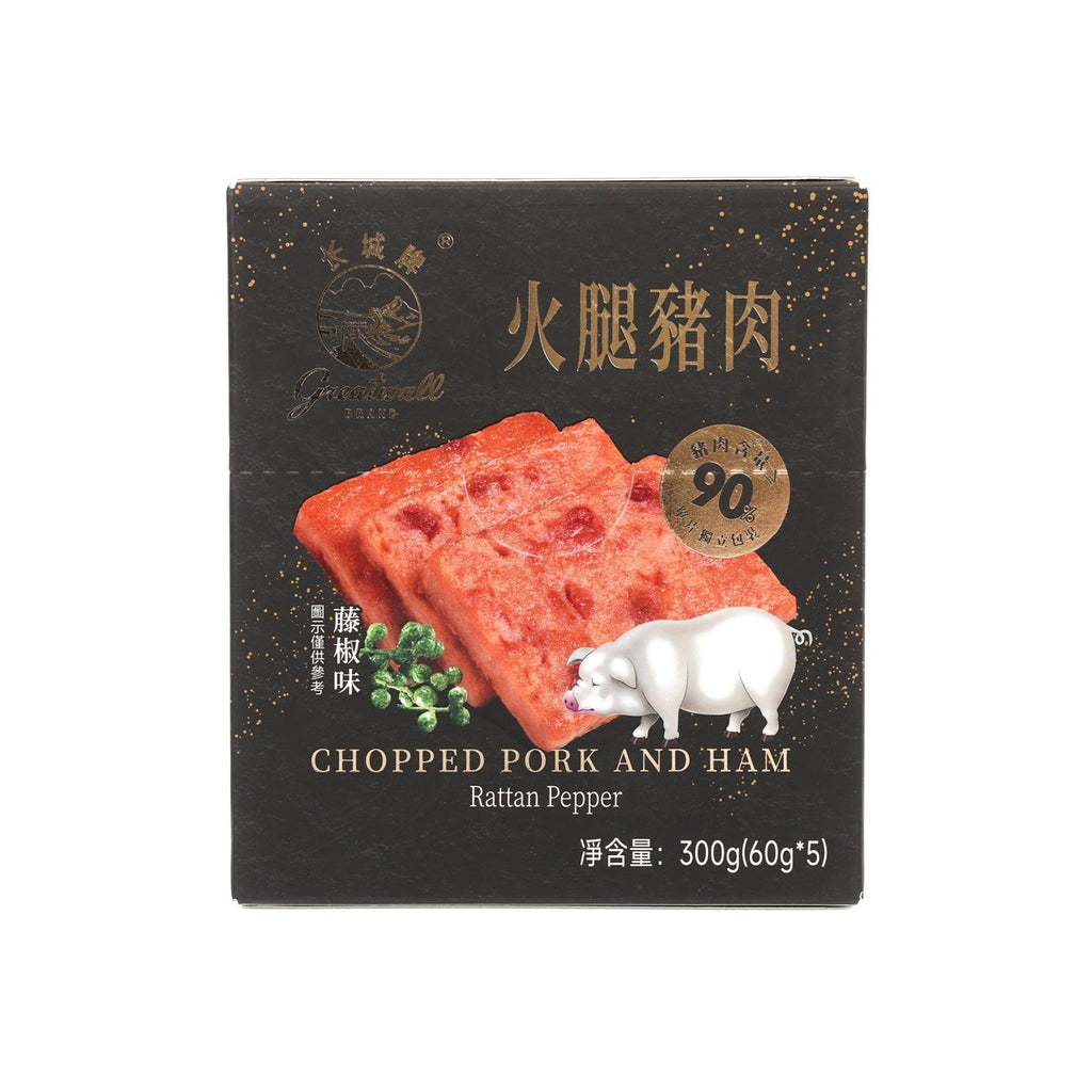 長城牌 火腿豬肉 單片裝 (藤椒味) (300g)