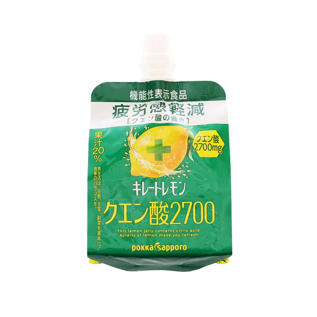 札幌飲料 疲勞感減輕檸檬啫喱飲料 (165g)