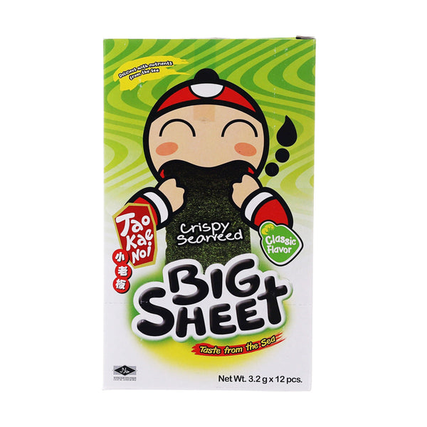 小老板 大片脆紫菜盒裝 - 經典味 (12 x 3.2g)