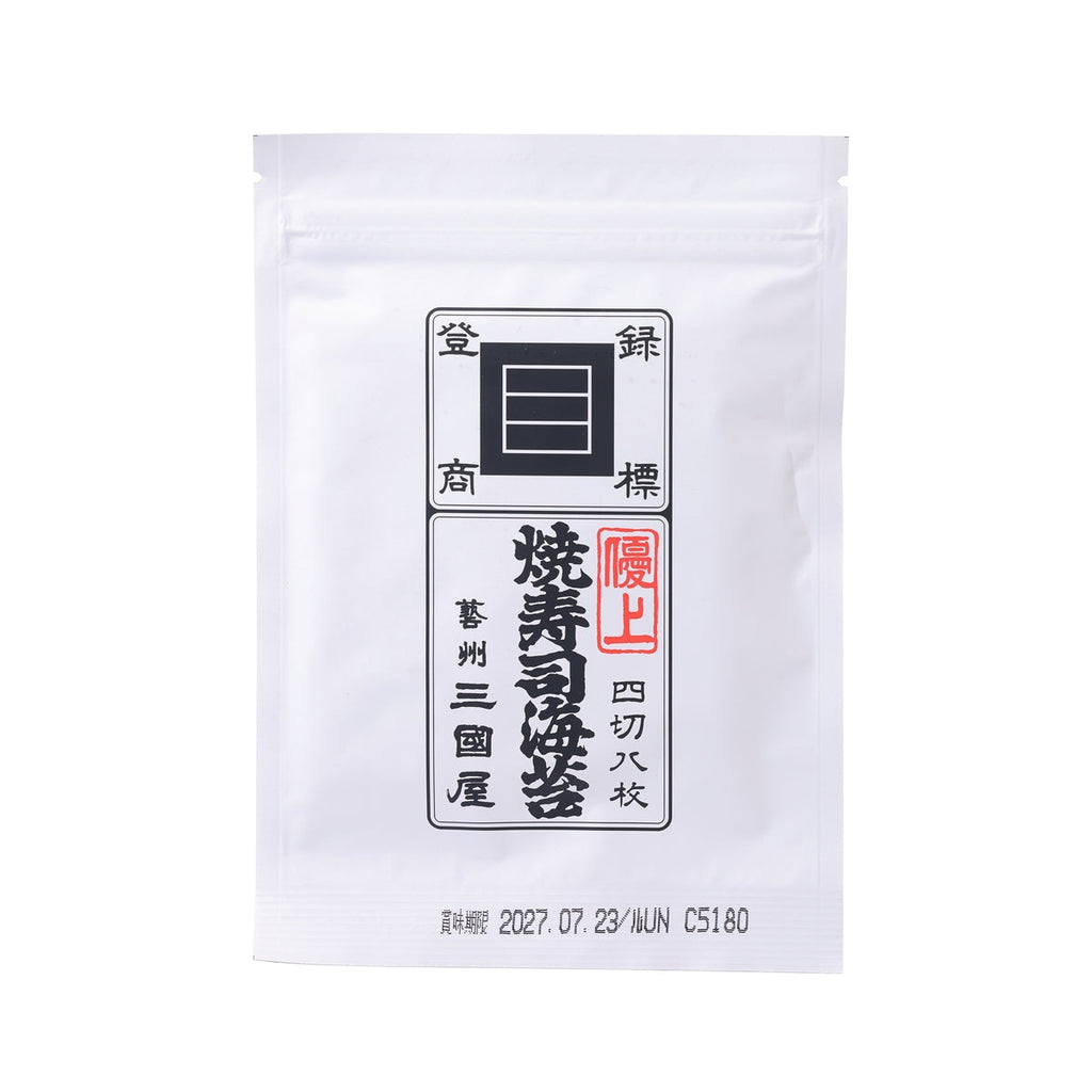 三國屋 烤壽司海苔 優上級 - 4切 (8pcs)