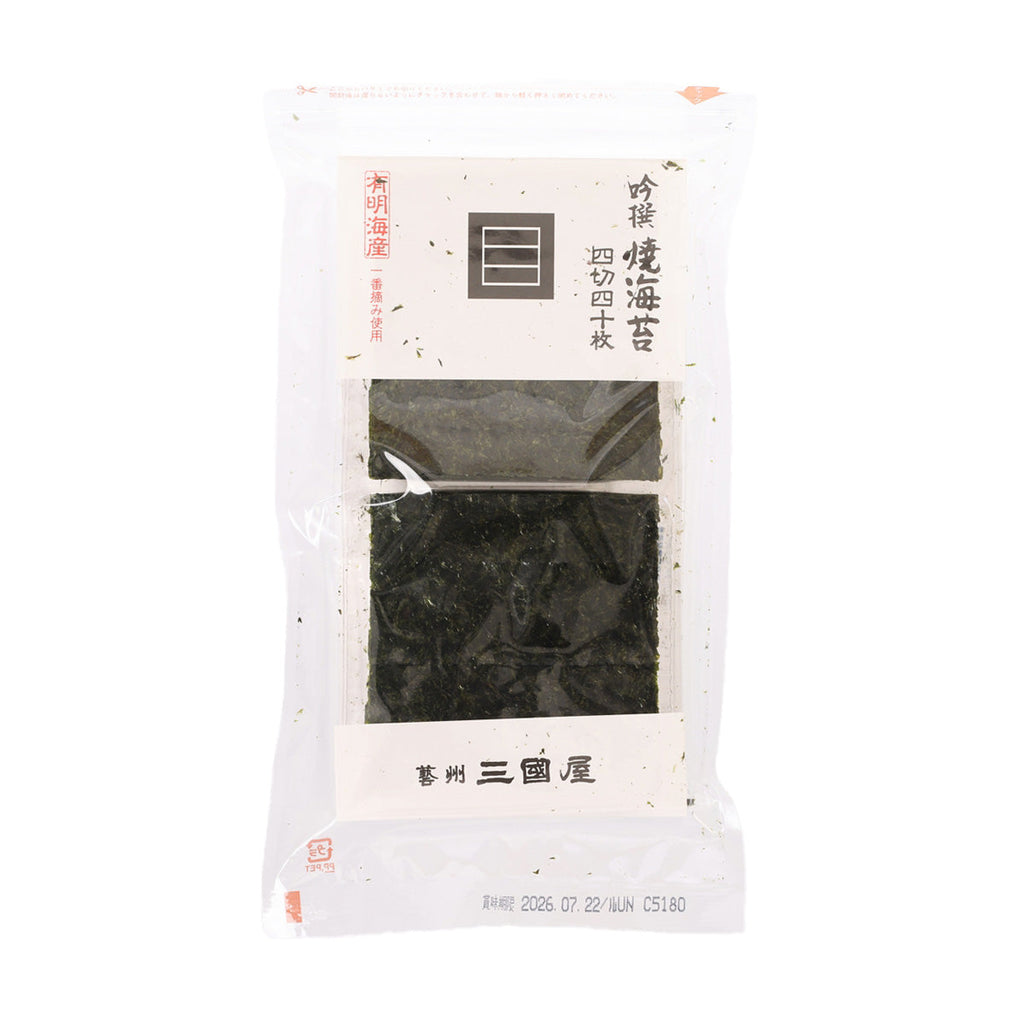 三國屋 吟撰燒海苔 - 4切 (40pcs)