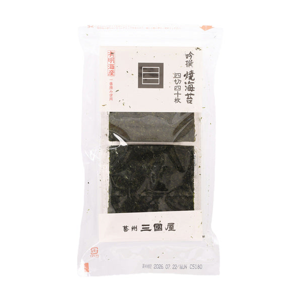 三國屋 吟撰燒海苔 - 4切 (40pcs)