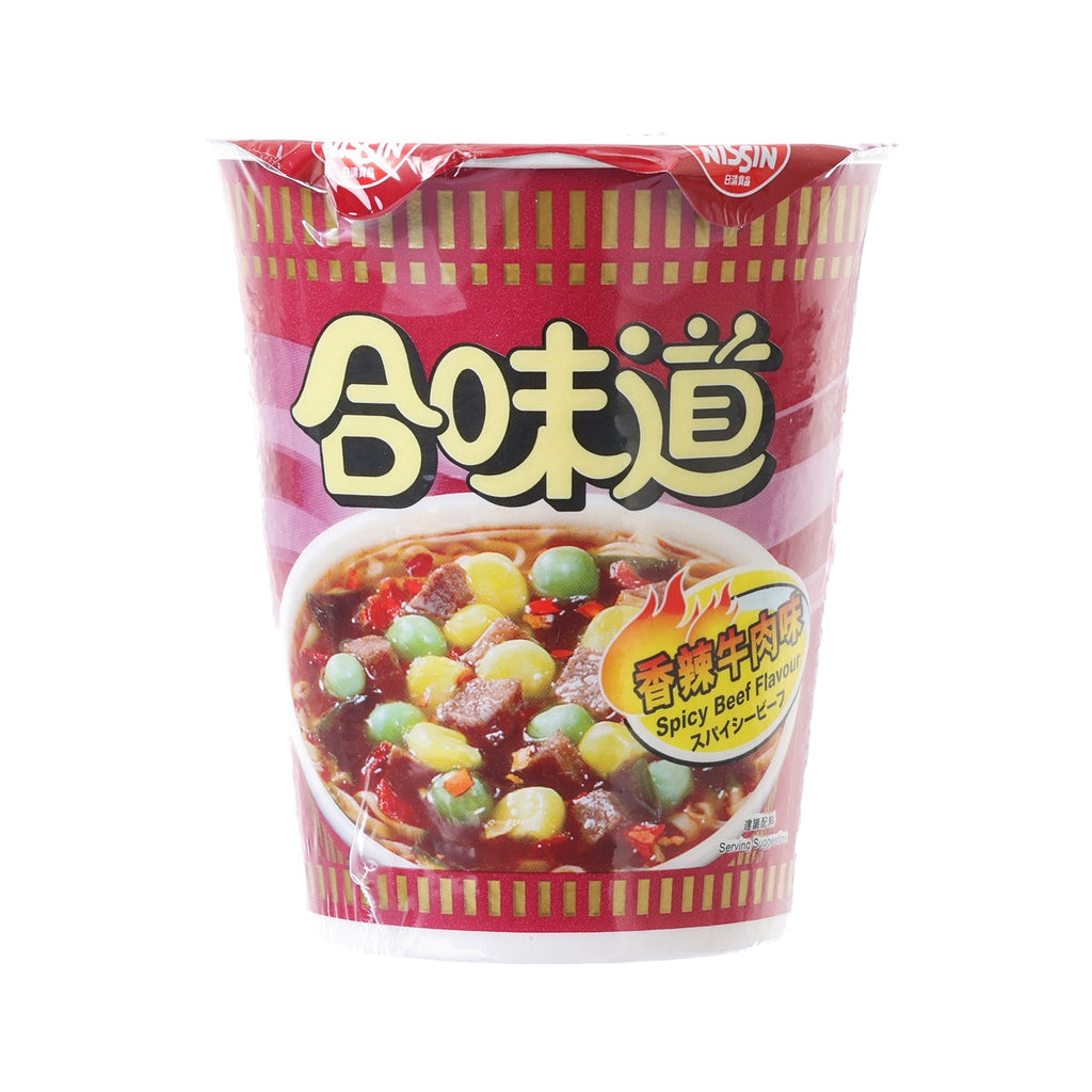 日清食品 合味道杯麵 - 香辣牛肉味 (75g)