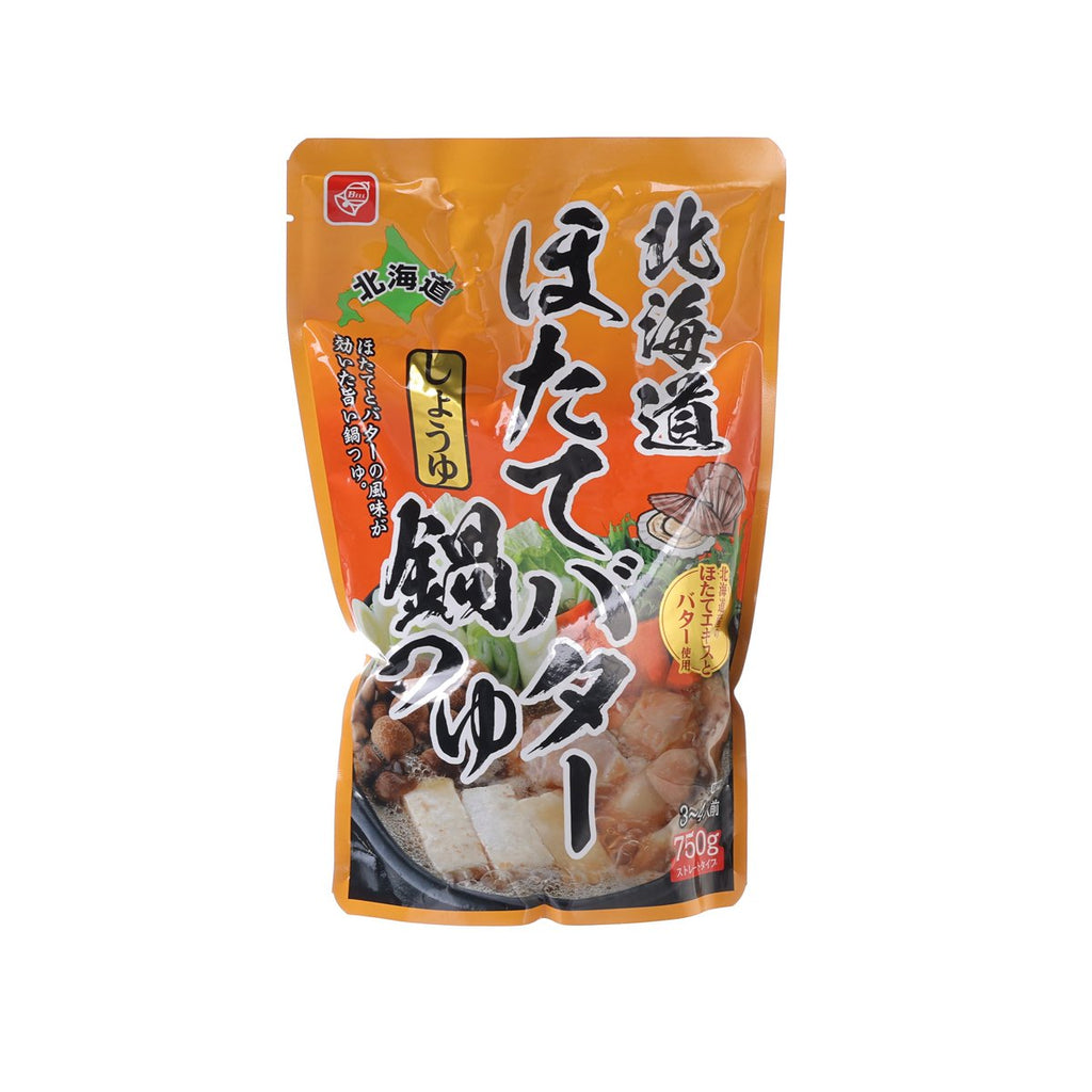 BELL食品 北海道帆立貝牛油醬油火鍋湯 (750g)