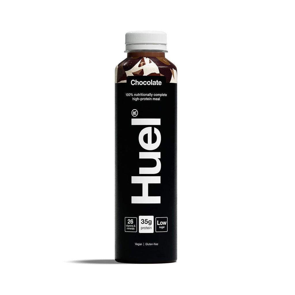 HUEL 全面營養即飲高蛋白奶昔代餐黑版 - 朱古力味 [膠樽裝] (500mL)