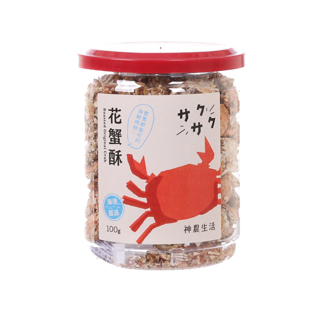 神農生活 花蟹酥 (100g)