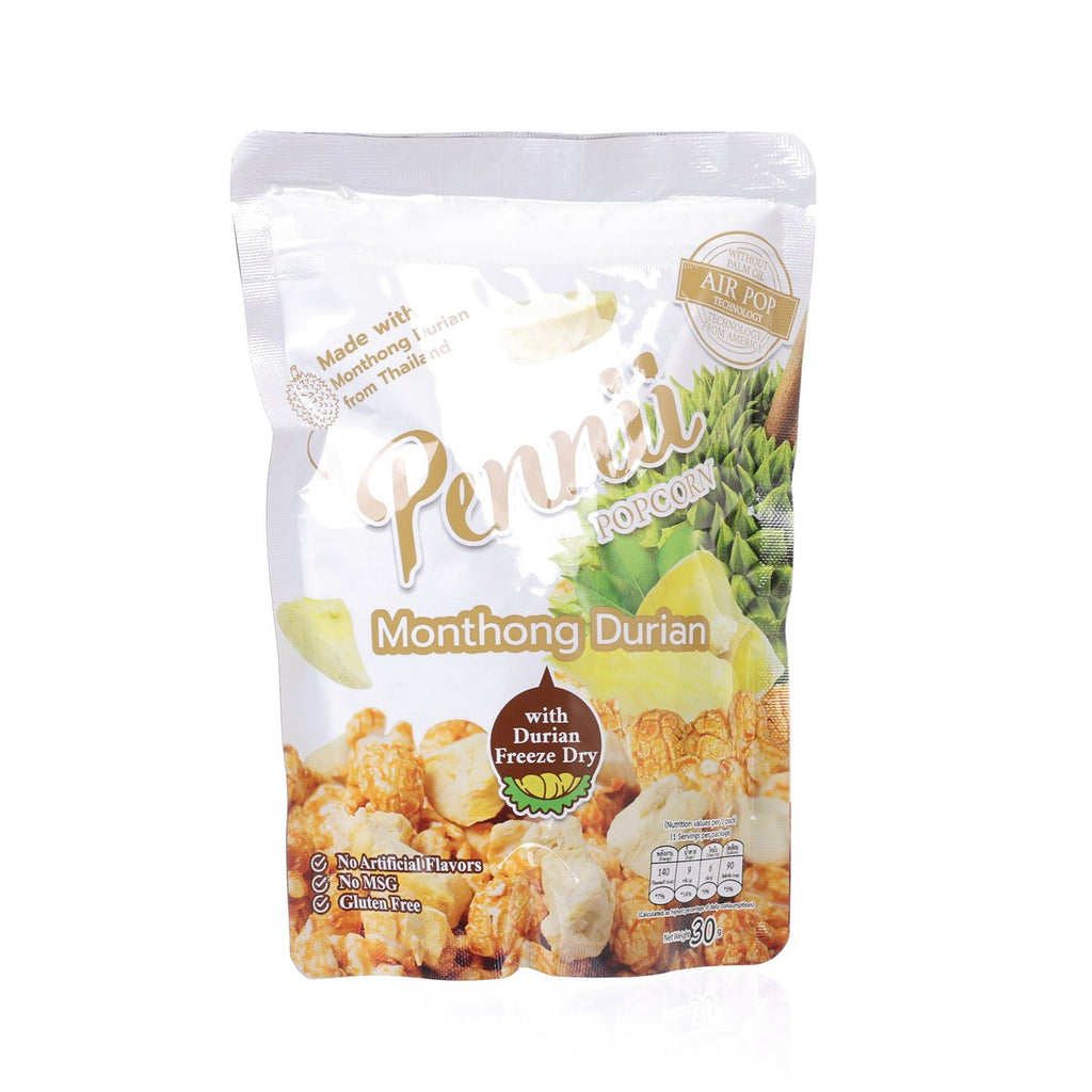 PENNII 高級金枕頭榴槤味爆谷 (30g)