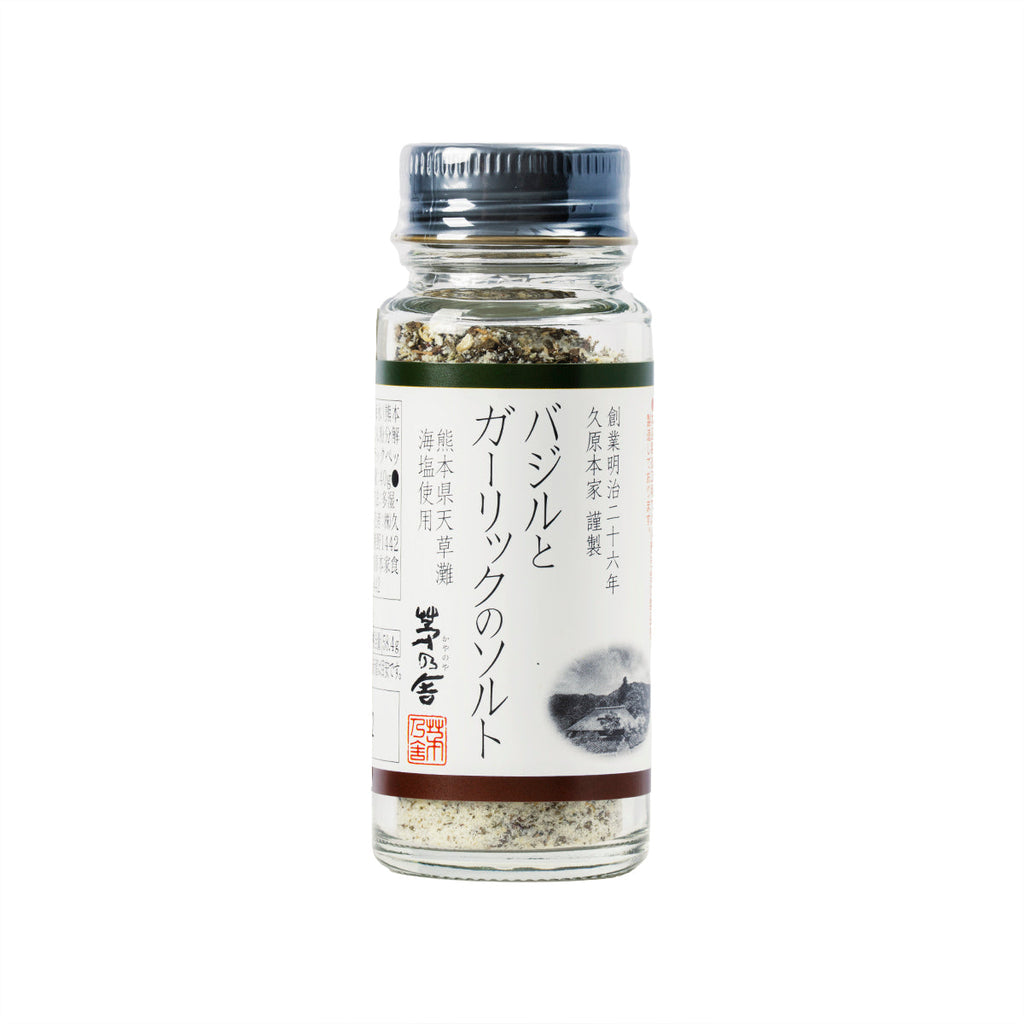 茅乃舍 羅勒蒜香海鹽 (40g)