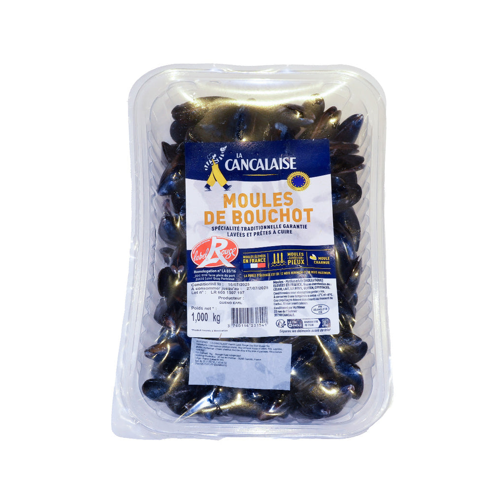 LA CANCALAISE 法國紅標活藍青口  (1kg)
