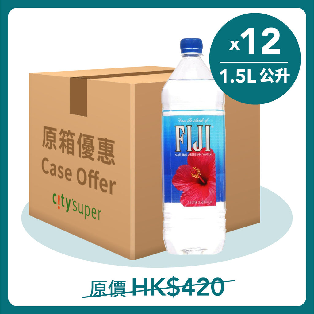 FIJI 天然礦泉水 [箱] (12 x 1.5L)